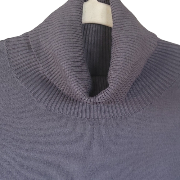 BCBG MaxAzria Quarter Sleeve Turtleneck Sweater Dress Sz S - Picture 2 of 11